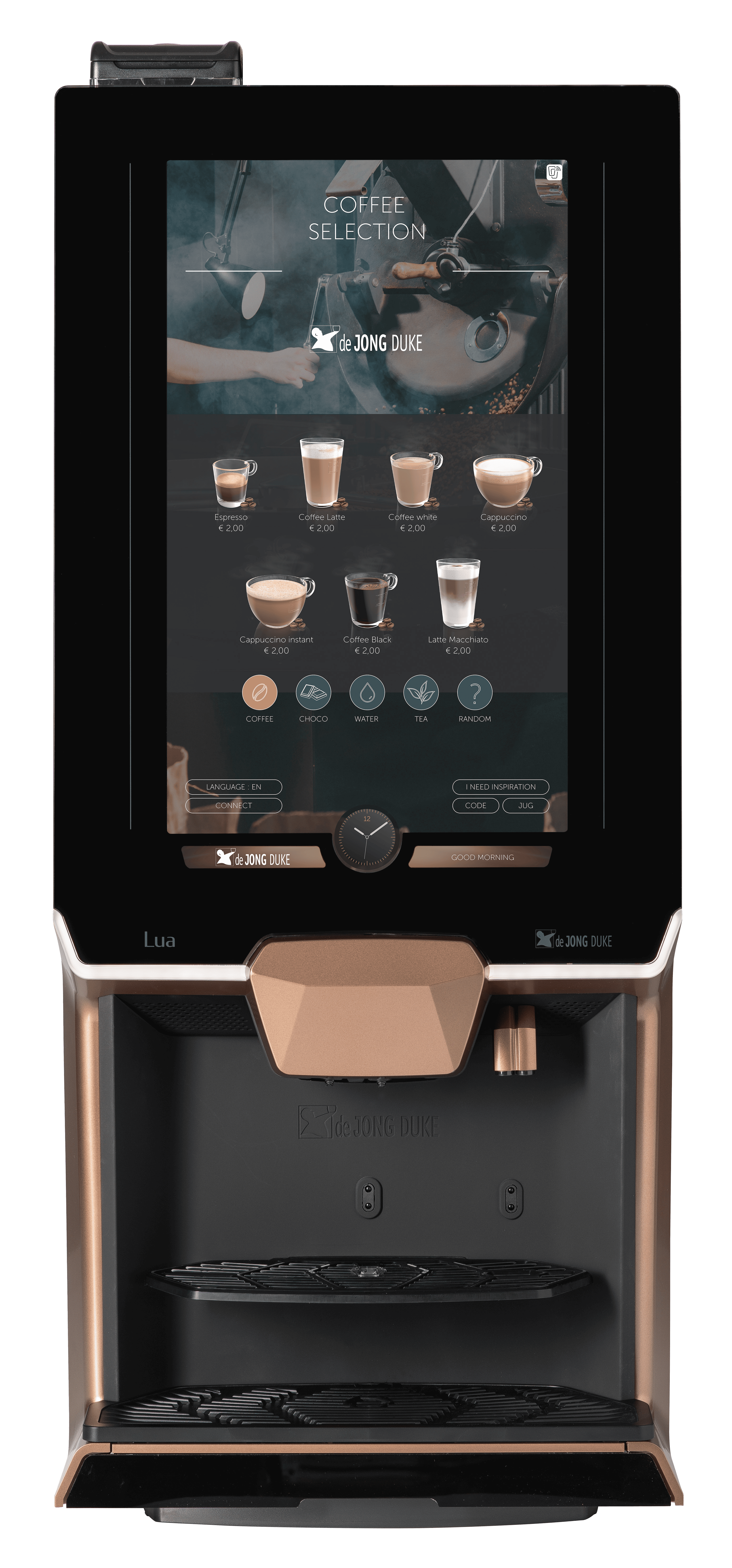 de jong duke lua koffiemachine