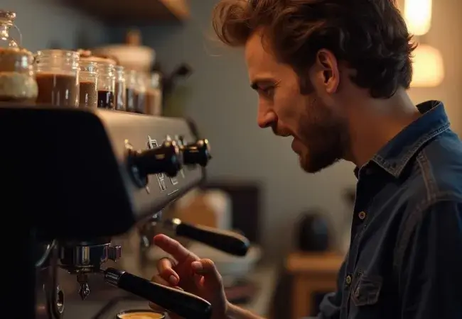 koffiemachine maakt geluid