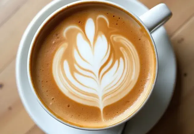 kop flat white koffie