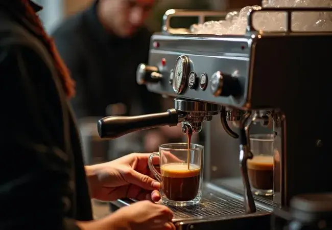 koffiemachine op kantoor