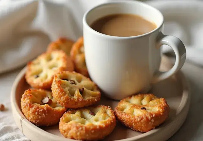 gezonde snack bij koffie