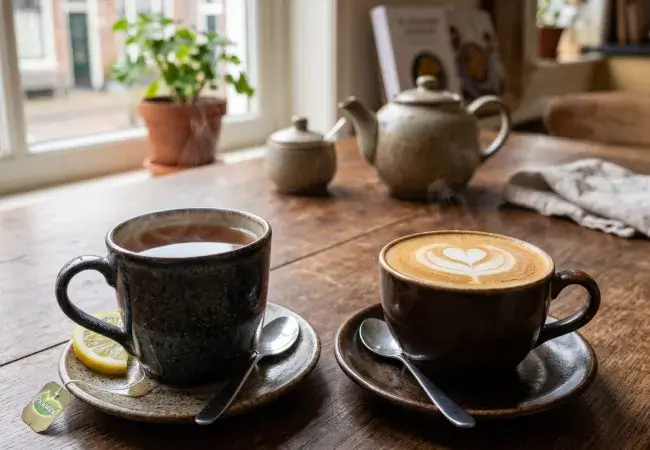 kopje thee versus kopje koffie